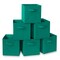 Casafield Set of 6 Collapsible Fabric Cube Storage Bins - 11" Foldable Cloth Baskets for Shelves, Cubby Organizers & More
